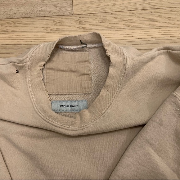 Rachel Comey Fond Sweatshirt Beige Size XS/S - Picture 5 of 7
